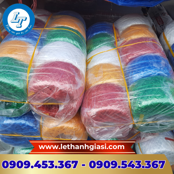 Dây nilon nem 500gam nhiều màu trên 1 kiện Dây nilon nem 500gam nhiều màu