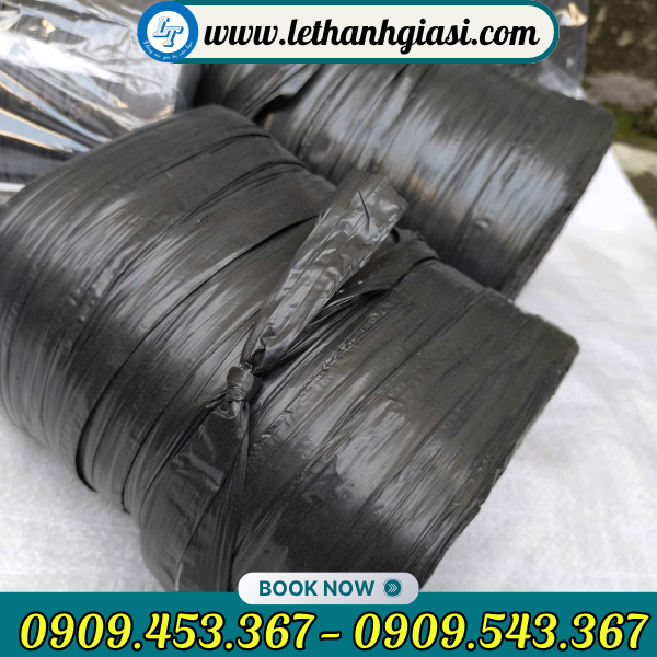 Dây nilon ống màu đen giá rẻ Dây nilon ống màu đen