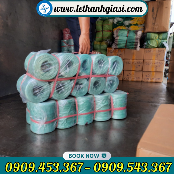 Dây nilon ống màu xanh giao hàng nhanh Dây nilon ống màu xanh
