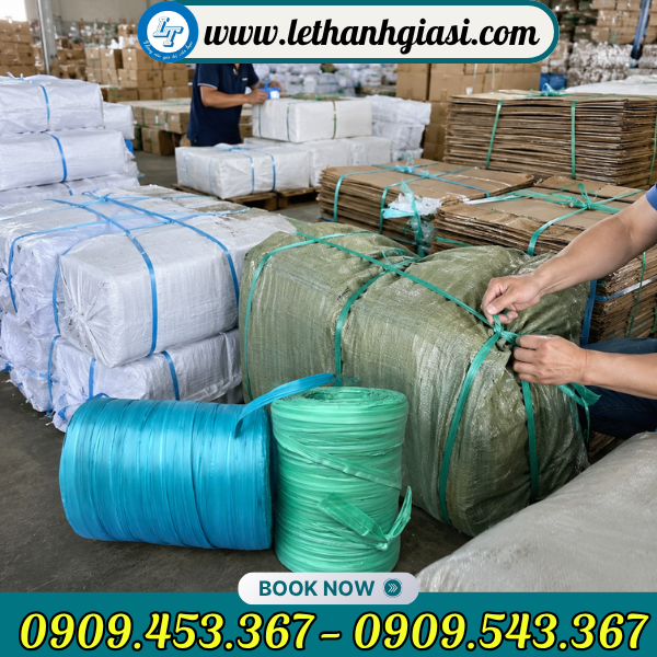 Ứng dụng dây nilon ống cột hàng tại xưởng Ứng dụng dây nilon ống cột hàng tại xưởng