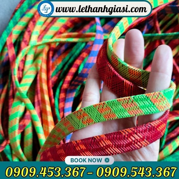Dây ràng thun dẹt bản 1,5cm Dây ràng thun dẹt bản 1,5cm