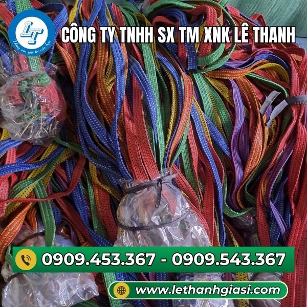 Dây ràng thun dẹt 2.5cm, có móc thép giá tốt Dây ràng thun dẹt 2.5cm, có móc thép