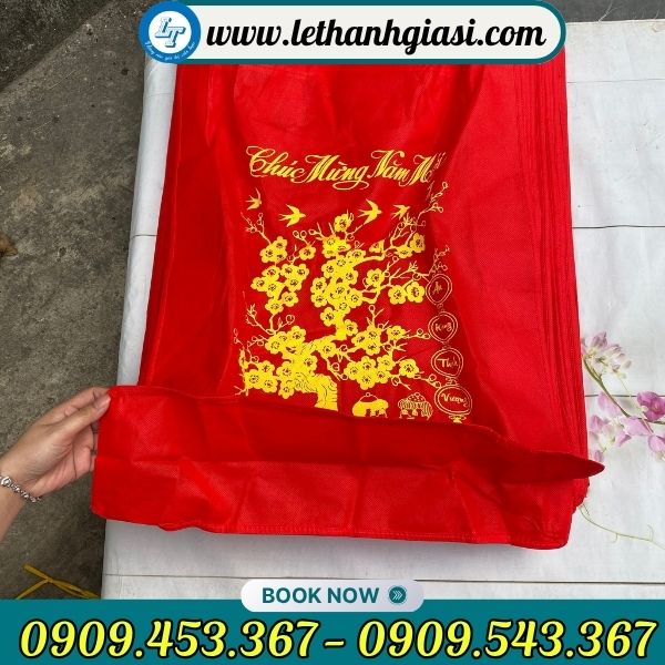 Túi vải chúc mừng năm mới Túi vải chúc mừng năm mới