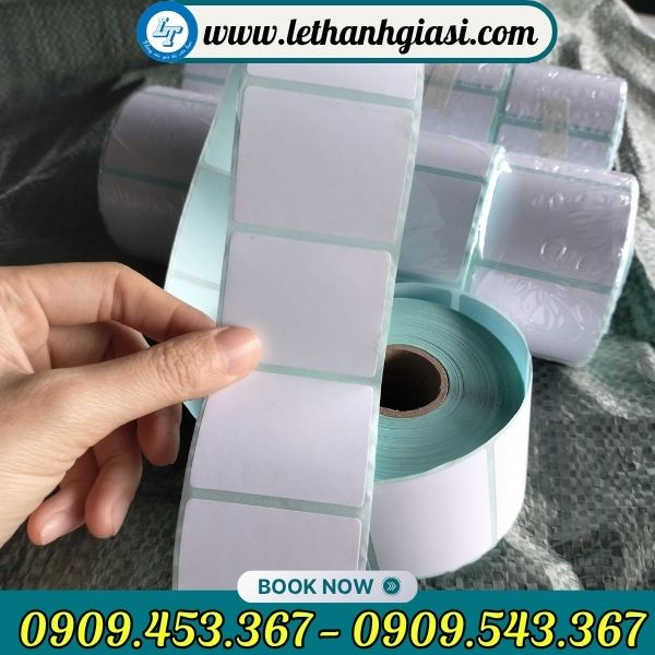 Decal nhiệt 1 tem Decal nhiệt 1 tem