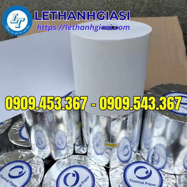 Giấy in hoá đơn nhiệt K80 giá tốt tại HCM Giấy in hoá đơn nhiệt K80