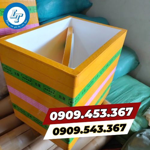 Thùng xốp đóng hàng kèm nắp chắc chắn Thùng xốp đóng hàng kèm nắp chắc chắn