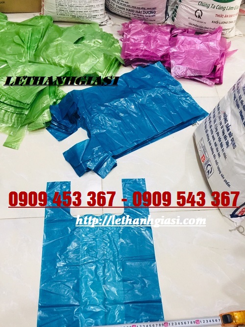 Túi nilon bóng mỡ nhiều màu Túi nilon bóng mỡ