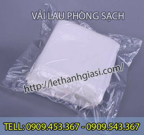 vải lau phòng sạch đưa vào bịch rồi ép chân không vải lau phòng sạch đưa vào bịch rồi ép chân không