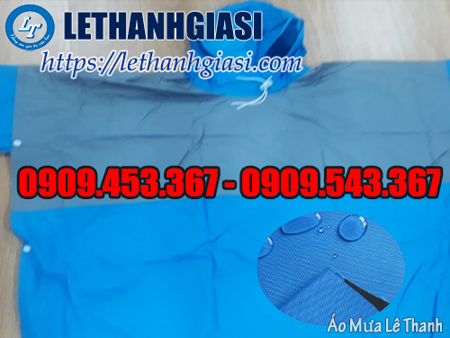 Aó mưa cánh dơi vải dù với khả năng chống thấm nước cực tốt Aó mưa cánh dơi vải dù giá rẻ