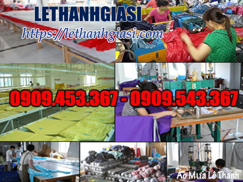 Qúa trình sản xuất áo mưa Qúa trình sản xuất áo mưa