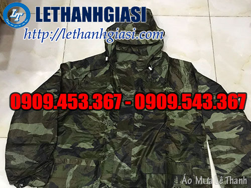 Aó mưa trùm vải dù Aó mưa trùm vải dù