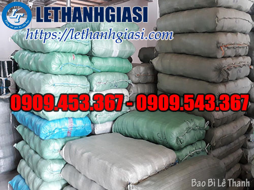 Bao tải dứa 120x90 cm dùng đóng gói hàng hóa tại các kho xưởng Bao tải dứa 120x90 cm dùng đóng gói hàng hóa