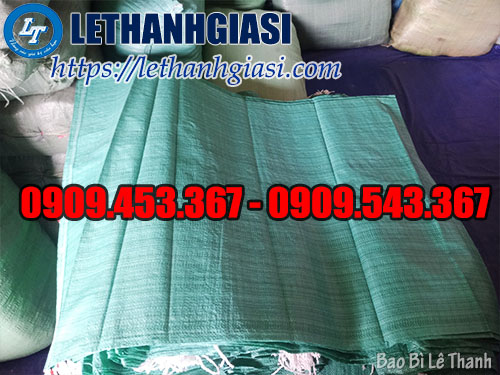 Bao tải dứa với các múi dệt bền chắc Bao tải dứa với các múi dệt bền chắc