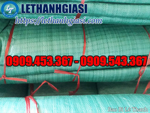 Bao tải dứa với các múi dệt bền chắc Bao tải dứa với các múi dệt bền chắc