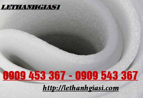 Xốp pe foam màu trắng