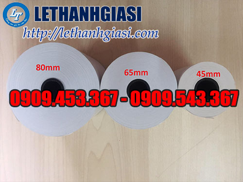 Giấy in hóa đơn nhiệt đủ size Giấy in hóa đơn nhiệt đủ size
