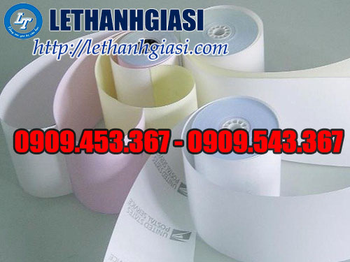 Giấy in hóa đơn 3 liên Giấy in hóa đơn 3 liên