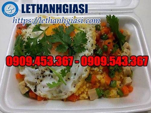 Hộp xốp đựng cơm sử dụng 1 lần Hộp xốp đựng cơm sủ dụng 1 lần