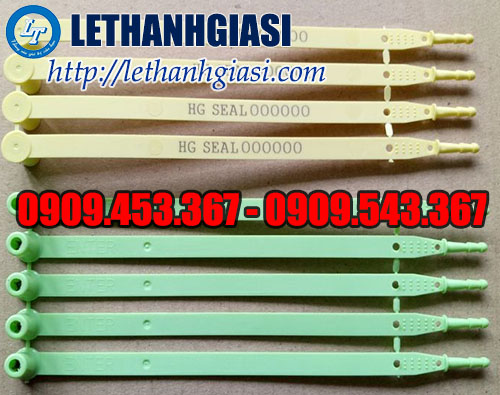 Seal nhựa niêm phong màu vàng, màu xanh Seal nhựa niêm phong