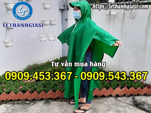 Aó mưa cánh dơi vải dù giá rẻ Aó mưa cánh dơi vải dù