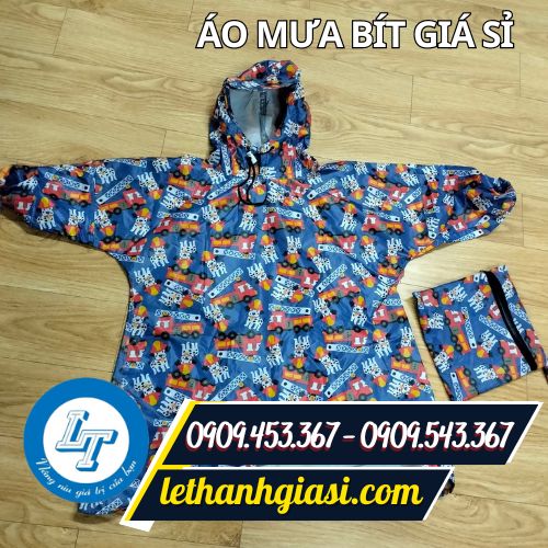 Áo mưa BIT VẢI DÙ Áo mưa BIT VẢI DÙ