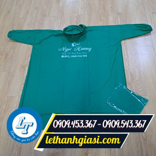 Áo mưa in logo theo yêu cầu Áo mưa in logo theo yêu cầu