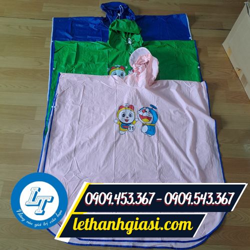 Áo mưa trẻ em nhiều màu Áo mưa trẻ em