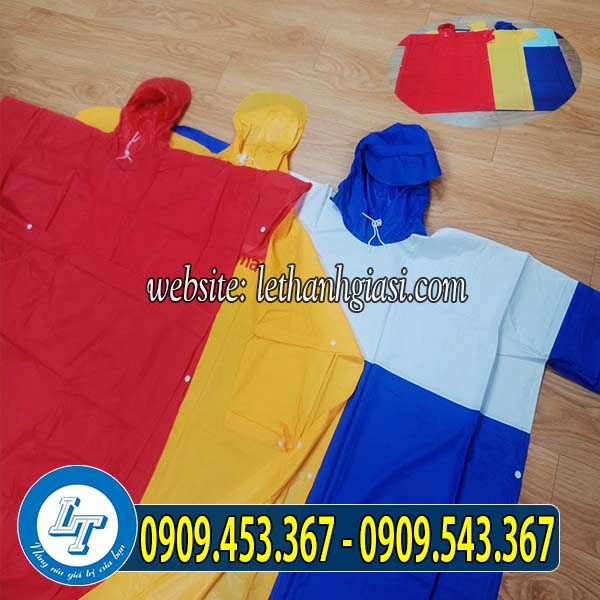 Áo mưa cánh dơi nhiều màu Áo mưa cánh dơi nhiều màu