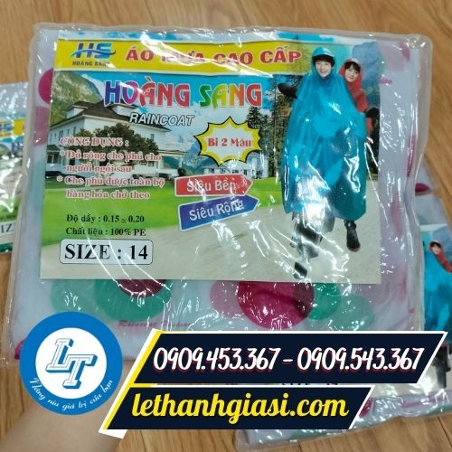 Áo mưa cánh dơi chấm bi Áo mưa cánh dơi chấm bi