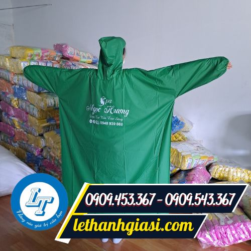 Áo mưa in logo theo yêu cầu Áo mưa in logo theo yêu cầu