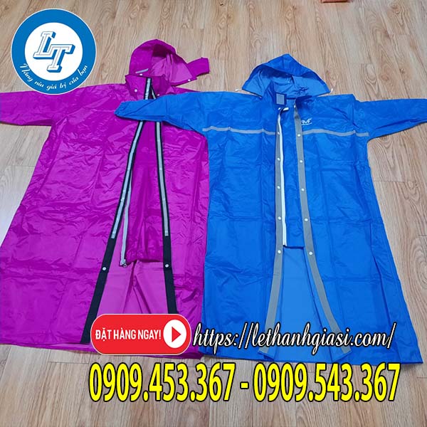 Áo mưa măng tô kiểu dáng hợp thời trang Áo mưa măng tô