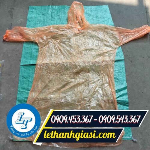 Áo mưa tiện lợi màu trơn hàng loại 1 Áo mưa tiện lợi