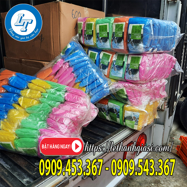 Áo mưa tiện lợi loại trơn nhiều màu Áo mưa tiện lợi loại trơn nhiều màu