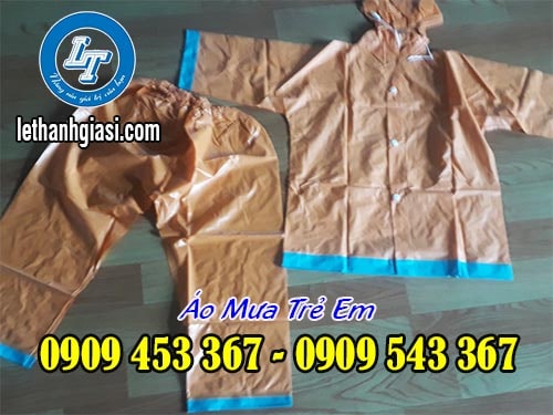Áo mưa trẻ em giá rẻ, uy tín tại Lê Thanh Áo mưa trẻ em