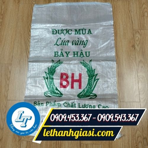 Bao đựng gạo in sẵn giá rẻ Bao đựng gạo in sẵn giá rẻ