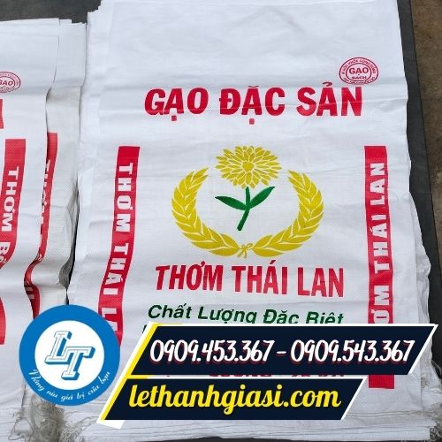 Bao đựng gạo in sẵn giá rẻ