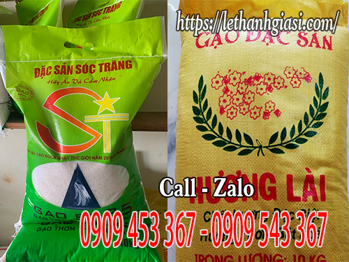 Bao gạo 10kg các loại Bao gạo 10kg các loại