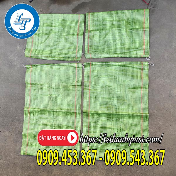 Bao tải dứa đựng gạo 15kg Bao tải dứa đựng gạo 15kg