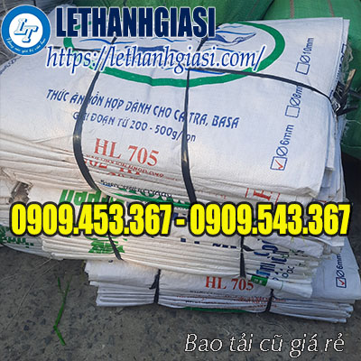 Bao tải cũ đóng gói cẩn thận Bao tải cũ đóng gói cẩn thận
