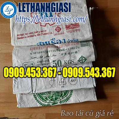 Bao tải cũ giá rẻ Bao tải cũ giá rẻ