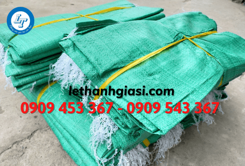 Bao tải dứa màu xanh giá rẻ Bao tải dứa màu xanh giá rẻ