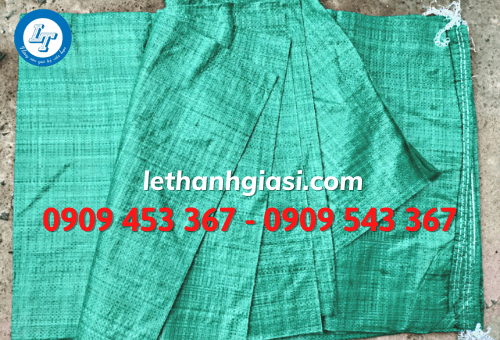 Bao tải dứa màu xanh giá rẻ Bao tải dứa màu xanh
