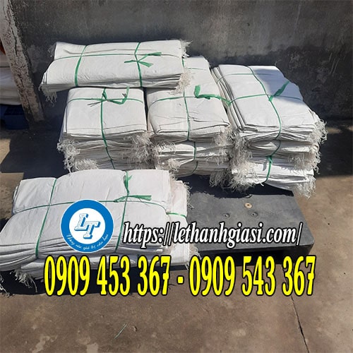 Bao tải dứa đóng hàng màu trắng Bao tải dứa đóng hàng