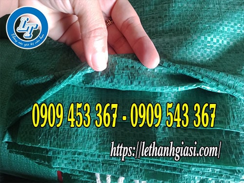 Bao tải dứa xanh chất lượng, giá rẻ Bao tải dứa xanh