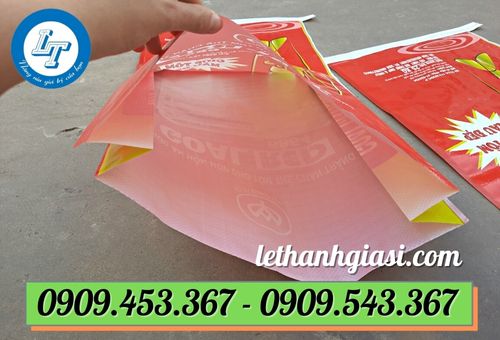 Bao tải in logo 25kg Bao tải in logo 25kg