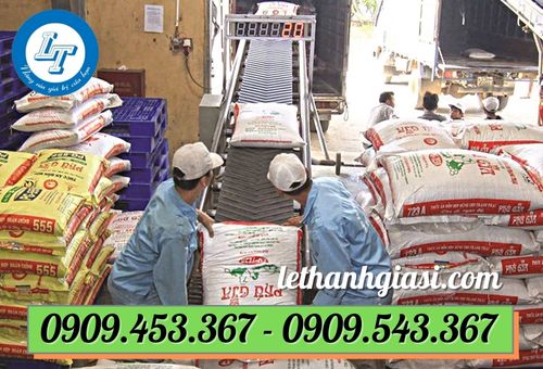 Bao tải in logo đựng thức ăn chăn nuôi Bao tải in logo đựng thức ăn chăn nuôi