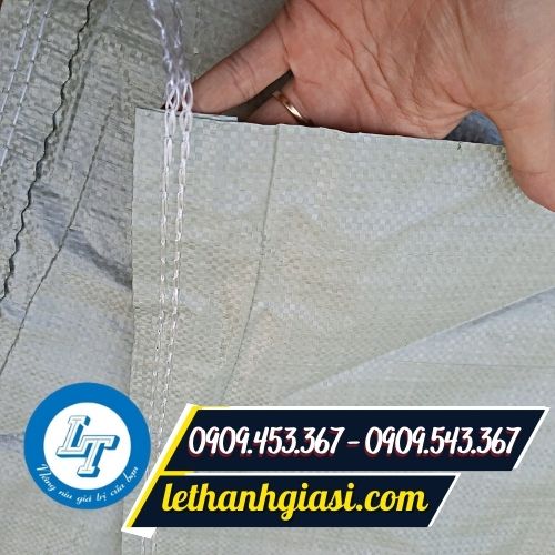 Bao tải dứa 50x70cm khâu đáy chắc chắn Bao tải dứa 50x70cm khâu đáy chắc chắn