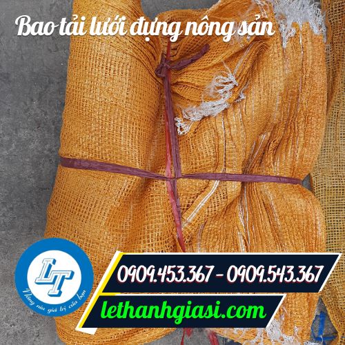 Bao tải lưới đựng nông sản
