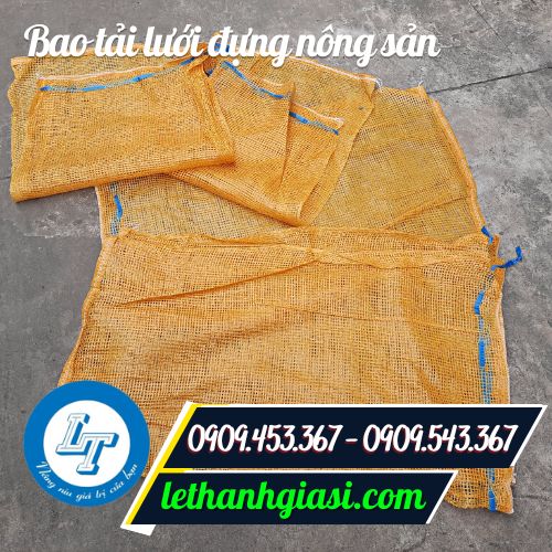 Bao tải lưới đựng nông sản Bao tải đựng nông sản