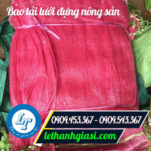 Bao tải lưới đựng nông sản Bao tải lưới đựng nông sản